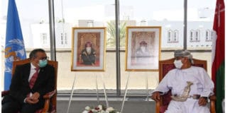 ലോകാരോഗ്യ സംഘടന മേധാവി ഒമാൻ സന്ദർശനത്തിനെത്തി