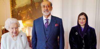 ഒമാൻ സുൽത്താനും എലിസബത്ത് രാജ്ഞിയും കൂടിക്കാഴ്ച നടത്തി