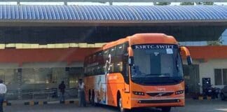 വീണ്ടും അപകടം : കുന്നംകുളത്ത് കെ സ്വിഫ്റ്റ് ബസ്സിടിച്ച് ഒരാള് മരിച്ചു