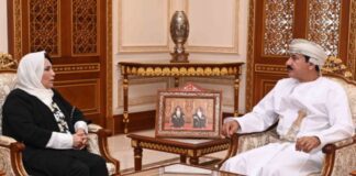 ലിബിയൻ അംബാസഡറെ സ്വീകരിച്ച് റോയൽ ഓഫീസ് മന്ത്രി