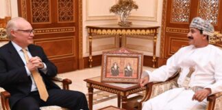 ഒമാൻ സുൽത്താന് നന്ദി അറിയിച്ച് യുഎസ് പ്രസിഡന്റ്