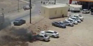 റൂവിയിൽ വാഹനത്തിന് തീപിടിച്ചു