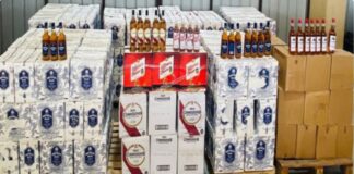 മസ്കറ്റിൽ 3000-ലധികം മദ്യക്കുപ്പികൾ പിടികൂടി