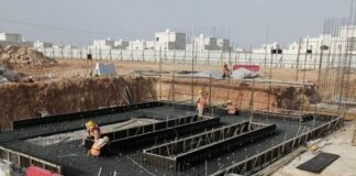 വിലായത്ത് അൽ മസിയോണ ആശുപത്രി നിർമാണം പുരോഗമിക്കുന്നു