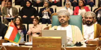 ഫലസ്തീൻ ജനതയ്ക്ക് ന്യായമായ പരിഹാരം തേടി ഒമാൻ