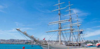 ഷബാബ് ഒമാൻ രണ്ടാമൻ മൊറോക്കോയിലെ ടാൻജിയർ തുറമുഖത്തെത്തി