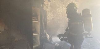 മസ്കത്ത് ഗവർണറേറ്റിലെ വീട്ടിൽ പടർന്ന തീ അണച്ച് സി.ഡി.എ.എ