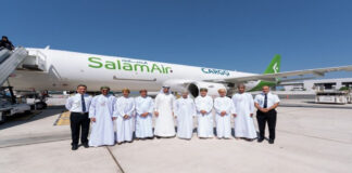പ്രാഗിലേക്ക് ആദ്യ വിമാനം ആരംഭിച്ച് സലാം എയർ