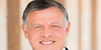 ജോർദാൻ ഭരണാധികാരി ഒമാനിലെത്തി