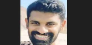 മലയാളി യുവാവ് ഒമാനില് നി ര്യാതനായി