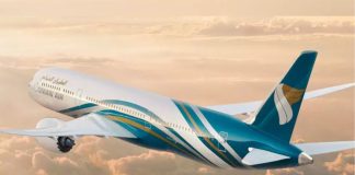 മിഡിൽ ഈസ്റ്റിലും ആഫ്രിക്കയിലും ഏറ്റവും കൃത്യനിഷ്ഠയുള്ള എയർലൈനായി ഒമാൻ എയർ