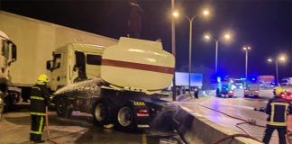 ദോഫാർ ഗവർണറേറ്റിൽ ട്രക്ക് അപകടത്തിൽപെട്ടു