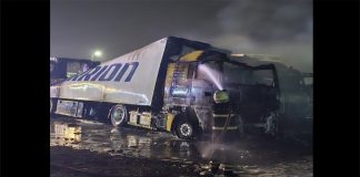 റുസൈൽ ഇൻഡസ്ട്രിയൽ സിറ്റിയിലെ തീപിടിത്തം നിയന്ത്രണ വിധേയമാക്കി