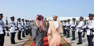 കുവൈത്ത് ഉപപ്രധാനമന്ത്രി ഒമാനിലെത്തി