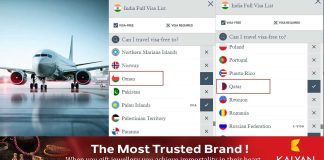 ഒമാനും ഖത്തറും അടക്കം 62 രാജ്യങ്ങളിലേക്ക് ഇനിമുതൽ വിസയില്ലാതെ ഇന്ത്യക്കാർക്ക് പറക്കാം