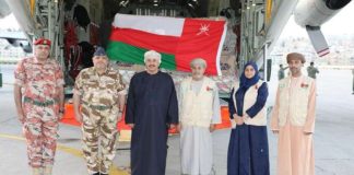 ഫലസ്തീൻ ജനതക്കുള്ള ഒമാന്റെ സഹായം തുടരുന്നു..