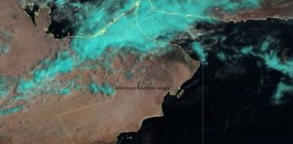 ഒമാനിലെ വിവിധ ഗവർണറേറ്റുകളിൽ പൊടികാറ്റിന് സാധ്യത