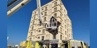 ഒമാനിൽ താമസ കെട്ടിടത്തിൽ തീപി ടുത്തം; ആളപായമില്ല