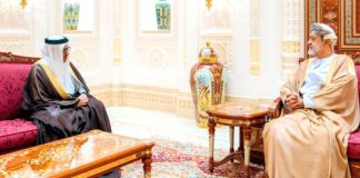 ഒമാൻ സന്ദർശനത്തിനെത്തി ബഹ്റൈൻ വിദേശകാര്യ മന്ത്രി; സുൽത്താൻ ഹൈതം ബിൻ താരിഖുമായി കൂടിക്കാഴ്ച്ച നടത്തി