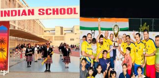 ഇന്ത്യൻ സ്കൂൾ ബൗഷർ രക്ഷിതാക്കൾക്ക് വേണ്ടി നടത്തിയ ഫുട്ബോൾ മത്സരത്തിൽ മഞ്ഞപ്പട ഡാഡീസ് ചാമ്പ്യന്മാർ