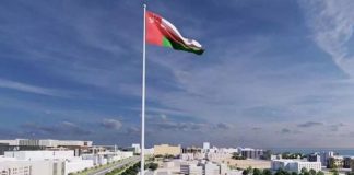 ഒമാനിലെ ഏറ്റവും ഉയരം കൂടിയ കൊടിമരം മസ്കത്തിൽ; ഉദ്ഘാടനം അടുത്ത മാസം