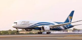 പുതിയ ബോയിംഗ് 787 ഡ്രീംലൈനർ സ്വന്തമാക്കി ഒമാൻ എയർ