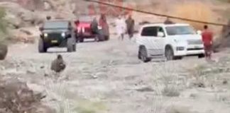 വാദിയിൽ വാഹനങ്ങളിൽ അഭ്യാസ പ്രകടനം നടത്തി; ഒമാനിൽ നിരവധി പേർ അറസ്റ്റിൽ