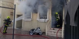 ഒമാനിൽ വീടിനുള്ളിൽ തീപിടുത്തം; രണ്ട് പേർക്ക് പരിക്ക്