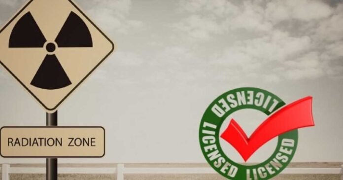 radiation licence